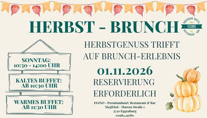 Herbst - Brunch im Egino